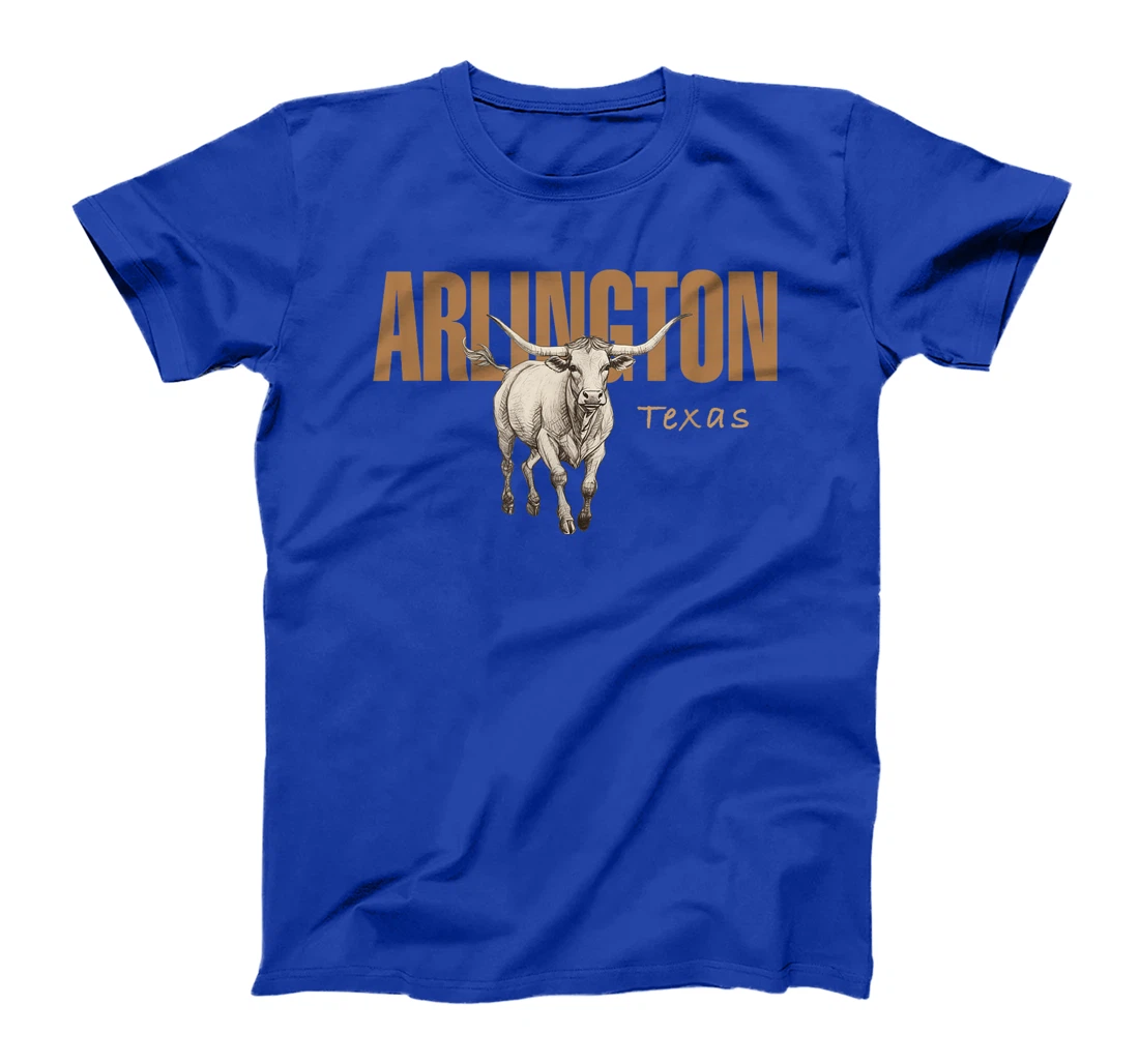 Arlington Texas Vintage Western Design T-Shirt
