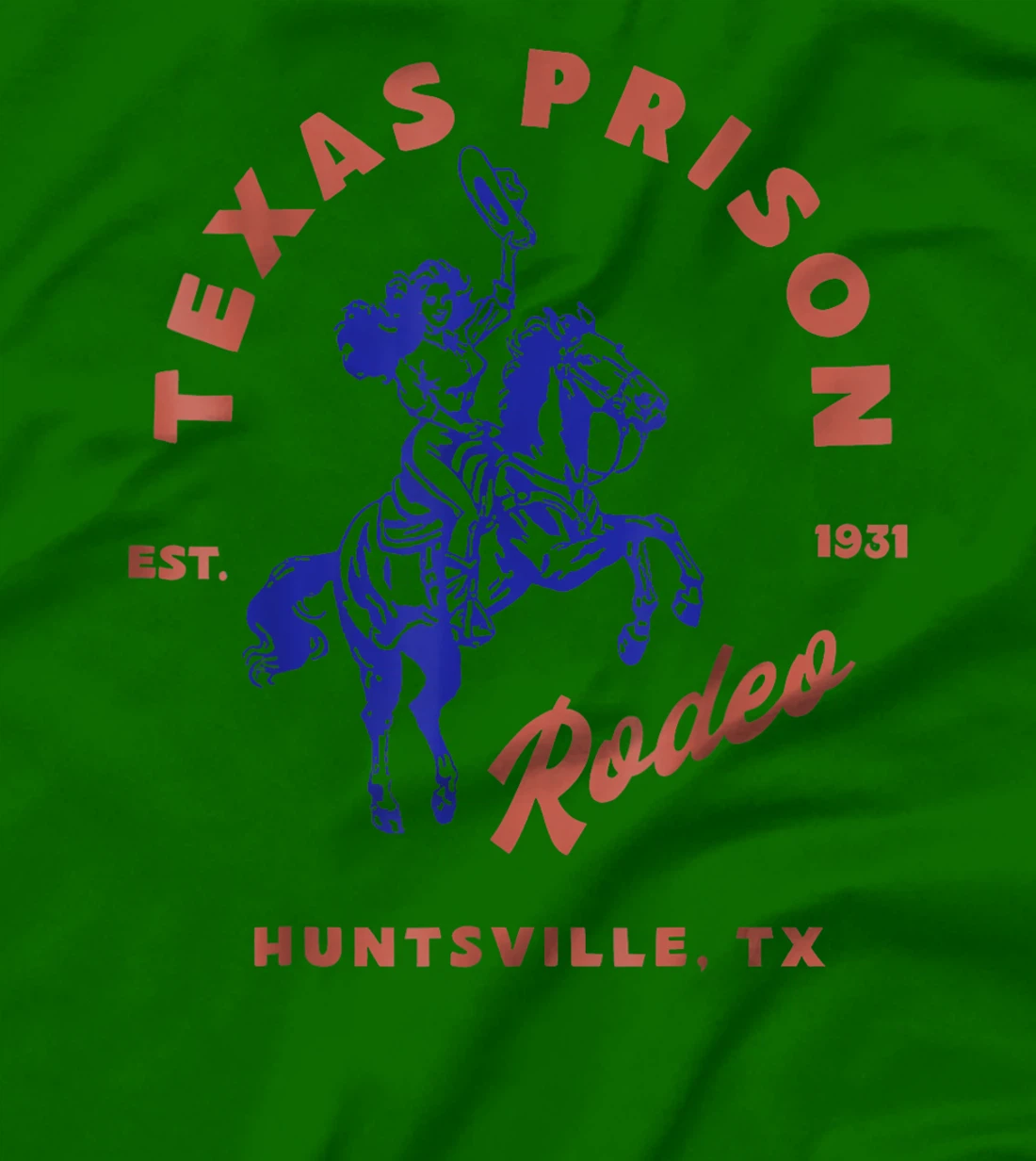 Texas Prison Rodeo Cowboy Cowgirl Western T-Shirt