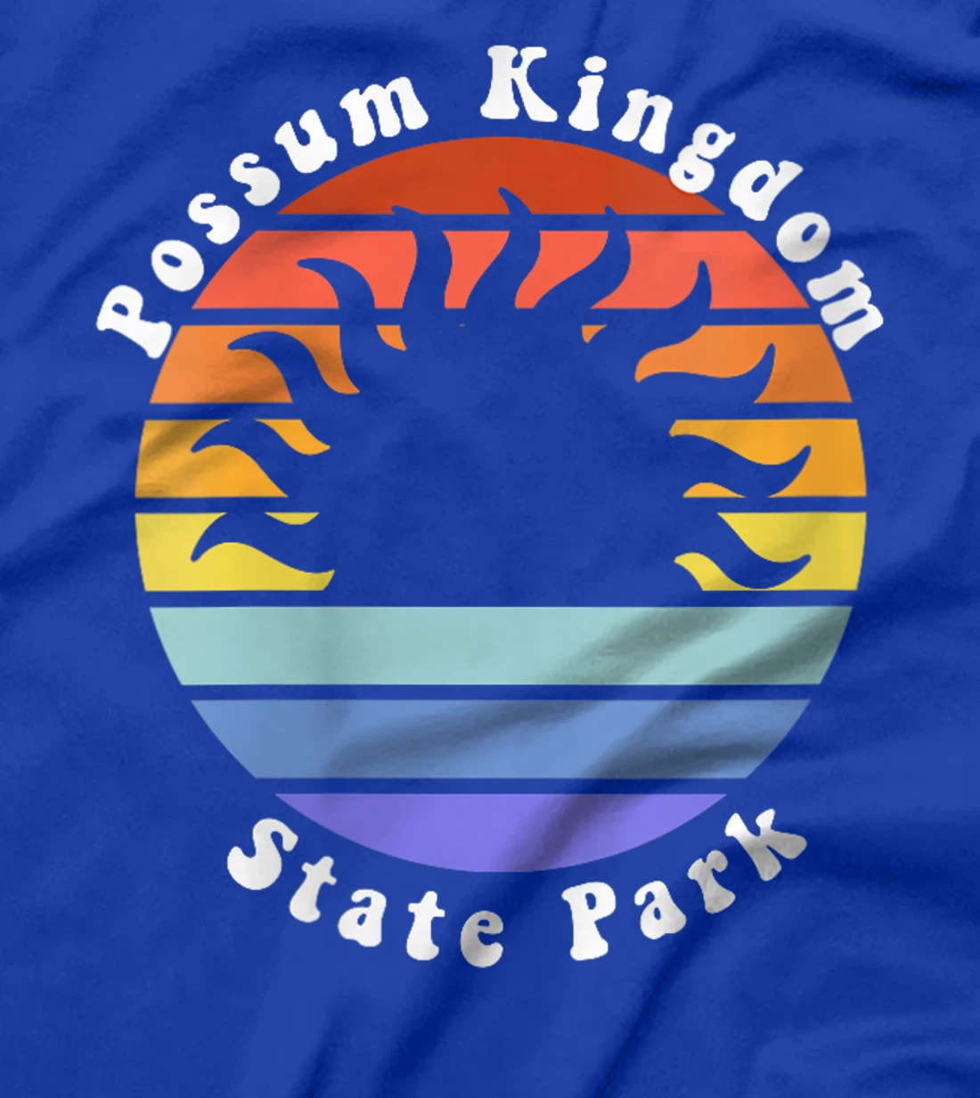 Womens Possum Kingdom State Park Texas TX Sunrise Souvenir Vacation T-Shirt
