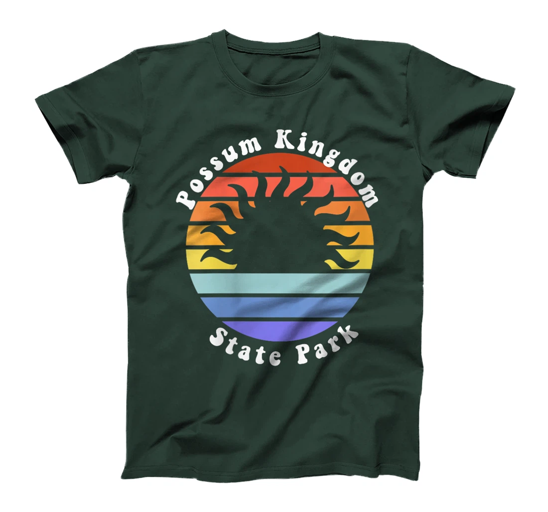 Womens Possum Kingdom State Park Texas TX Sunrise Souvenir Vacation T-Shirt