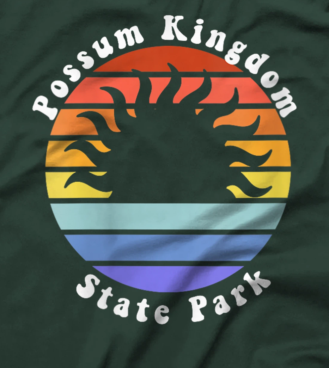 Womens Possum Kingdom State Park Texas TX Sunrise Souvenir Vacation T-Shirt