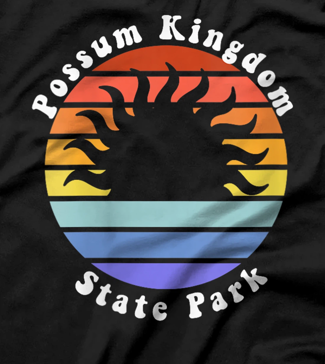 Womens Possum Kingdom State Park Texas TX Sunrise Souvenir Vacation T-Shirt