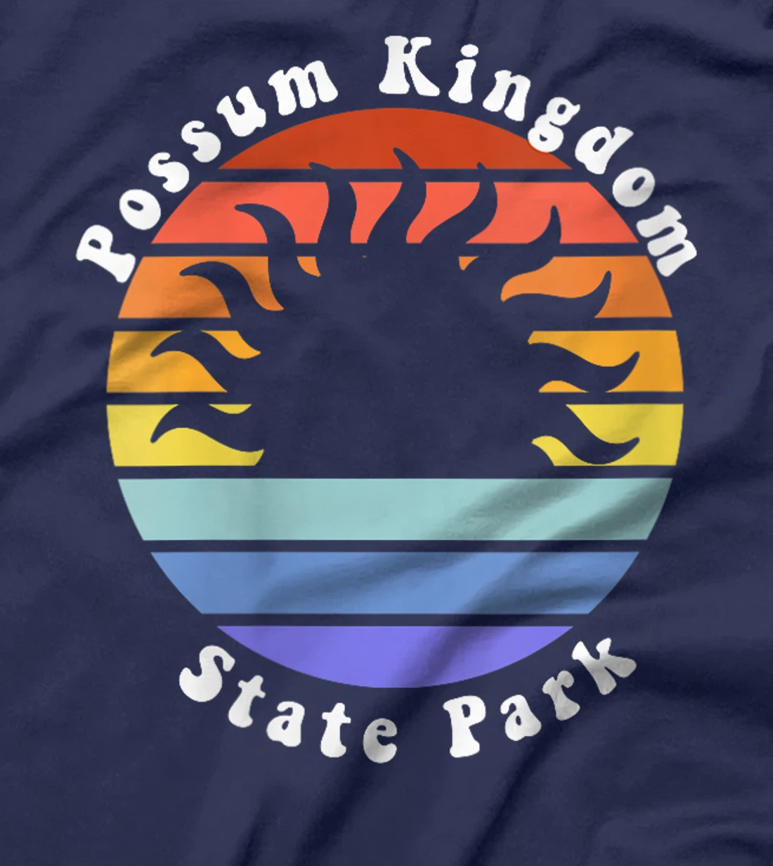 Womens Possum Kingdom State Park Texas TX Sunrise Souvenir Vacation T-Shirt