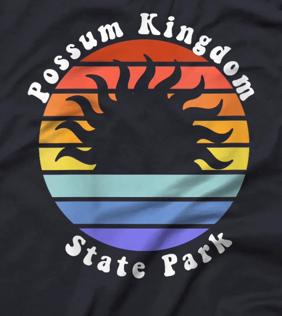 Womens Possum Kingdom State Park Texas TX Sunrise Souvenir Vacation T-Shirt