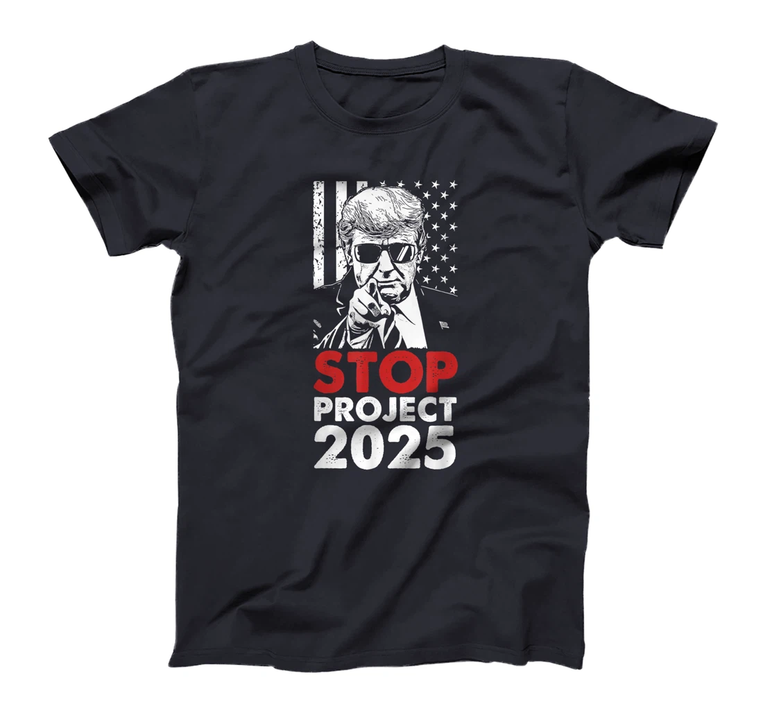Stop Project 2025 Trump's Project Anti Trump T-Shirt