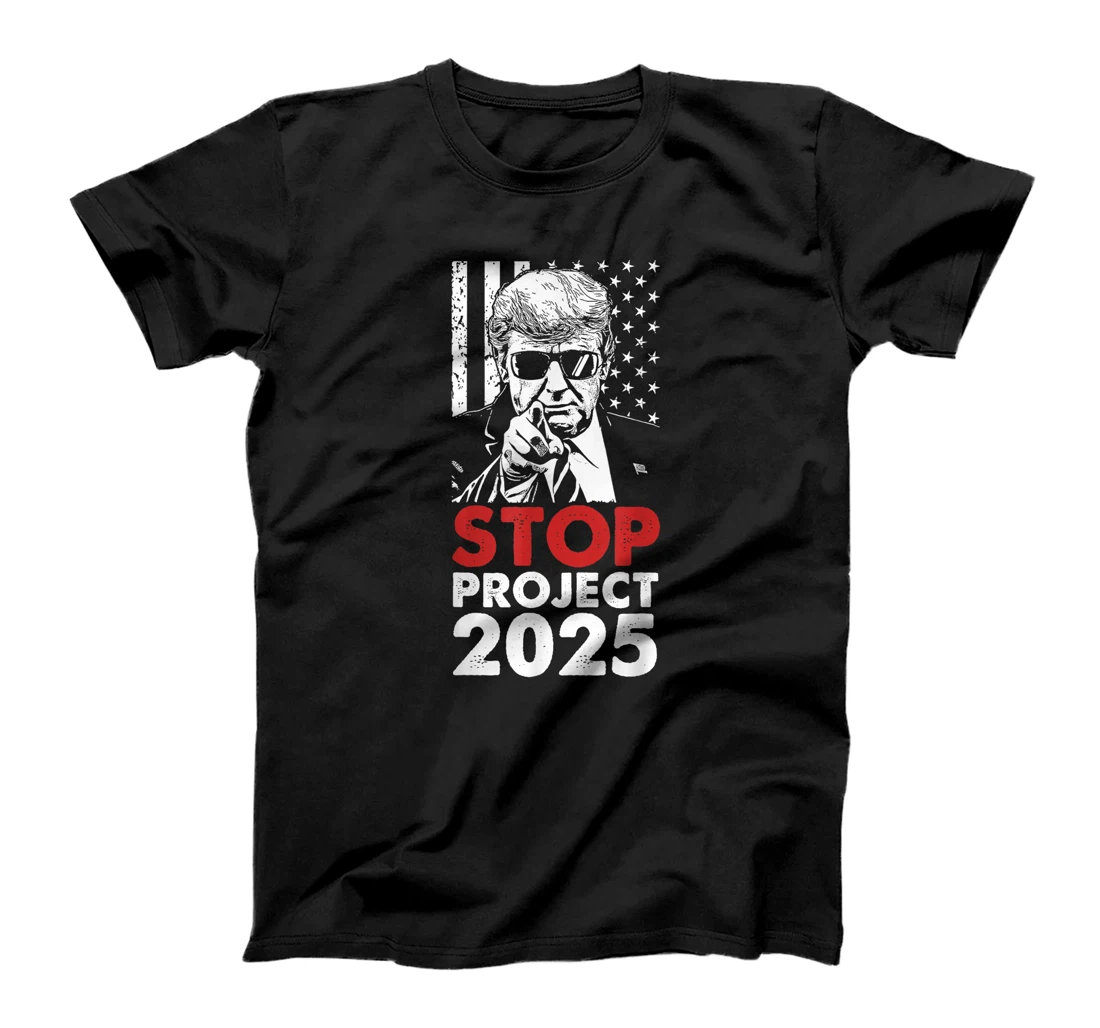 Stop Project 2025 Trump's Project Anti Trump T-Shirt