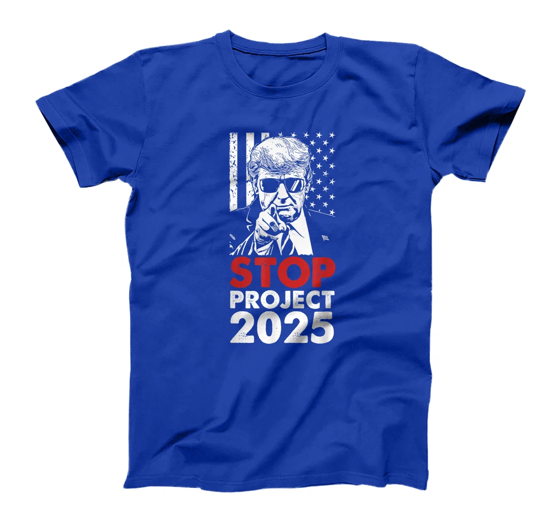 Stop Project 2025 Trump's Project Anti Trump T-Shirt