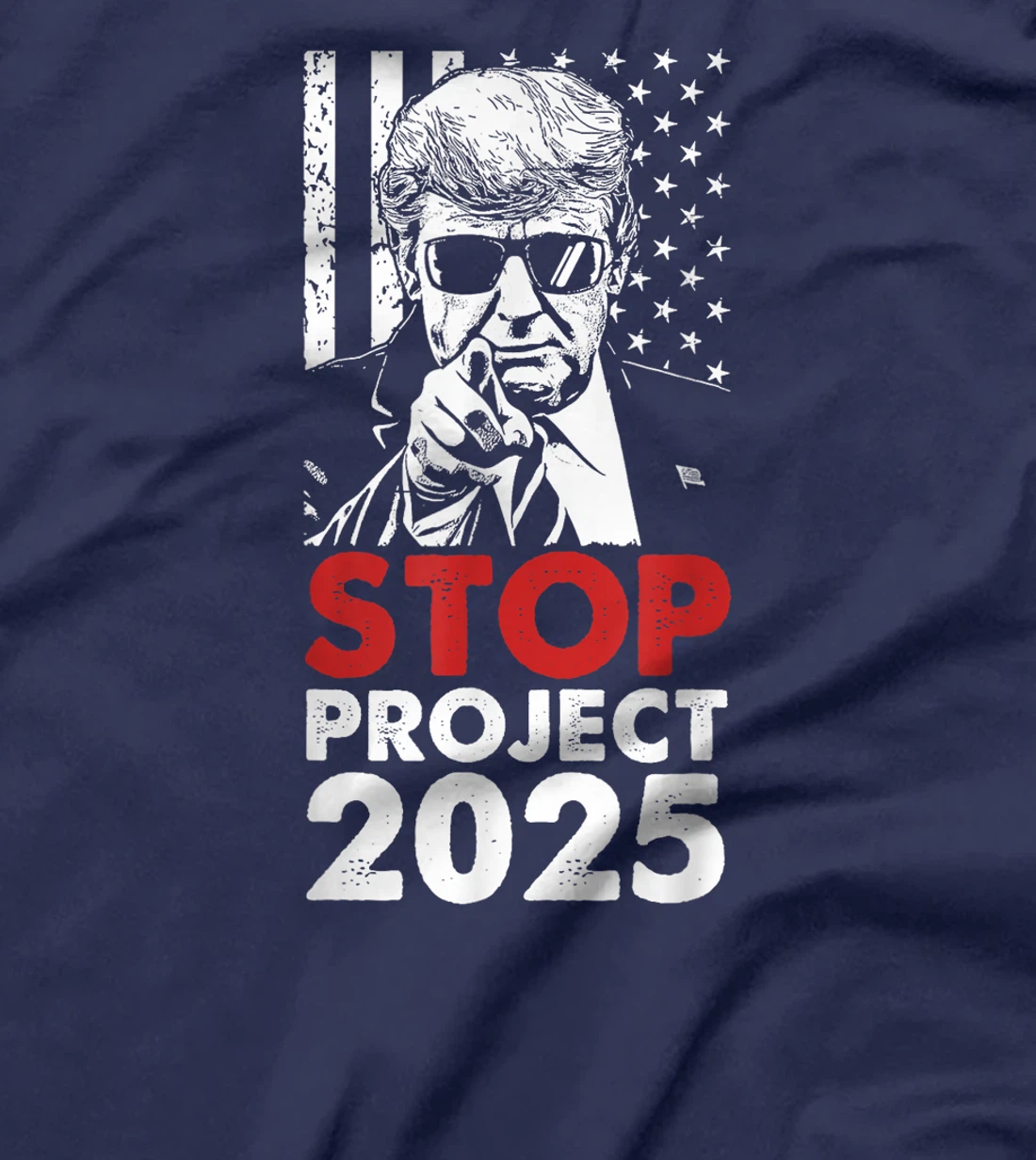 Stop Project 2025 Trump's Project Anti Trump T-Shirt