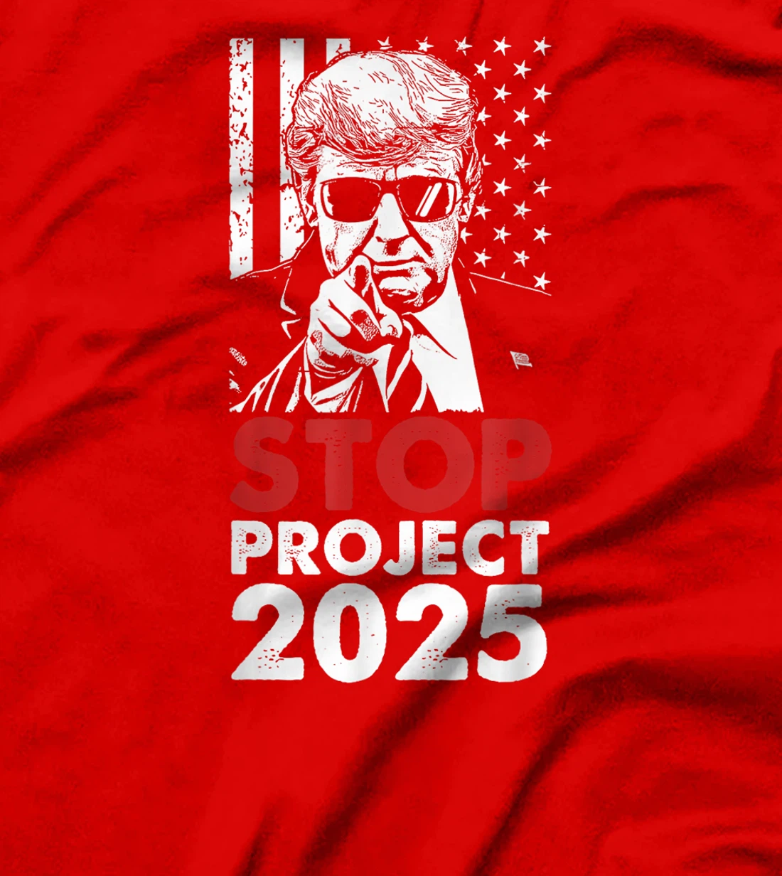 Stop Project 2025 Trump's Project Anti Trump T-Shirt