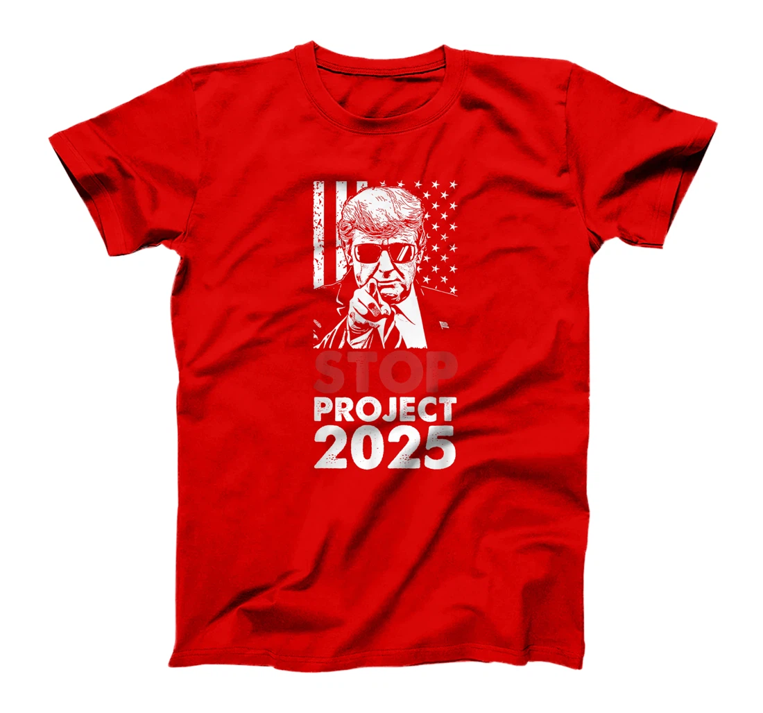 Stop Project 2025 Trump's Project Anti Trump T-Shirt