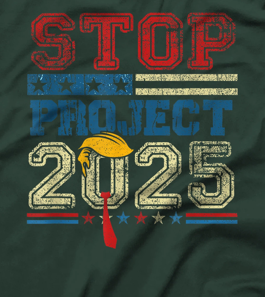 Stop Project 2025 Trump's Project Anti Trump T-Shirt