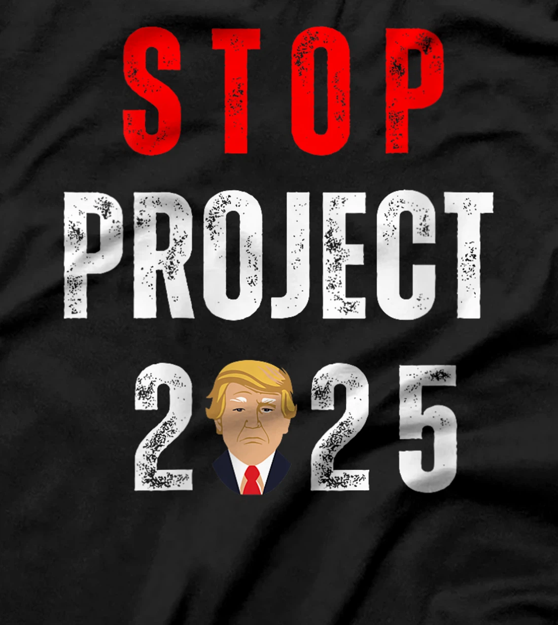 Womens Stop Project 2025 Trump's Project Anti Trump T-Shirt