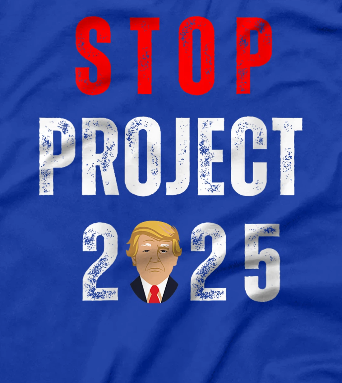 Womens Stop Project 2025 Trump's Project Anti Trump T-Shirt