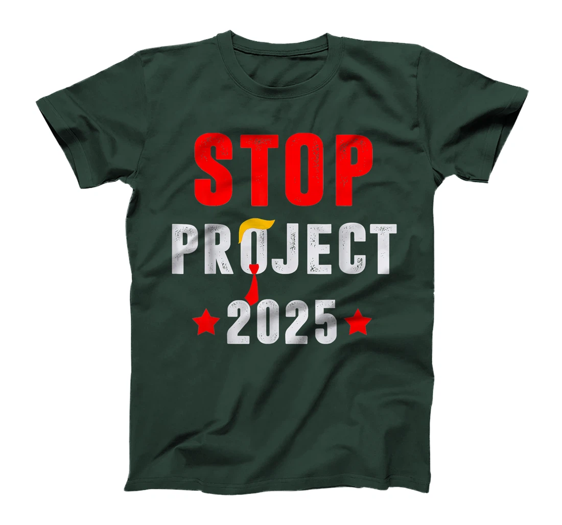Stop Project 2025 Trump's Project Anti Trump T-Shirt