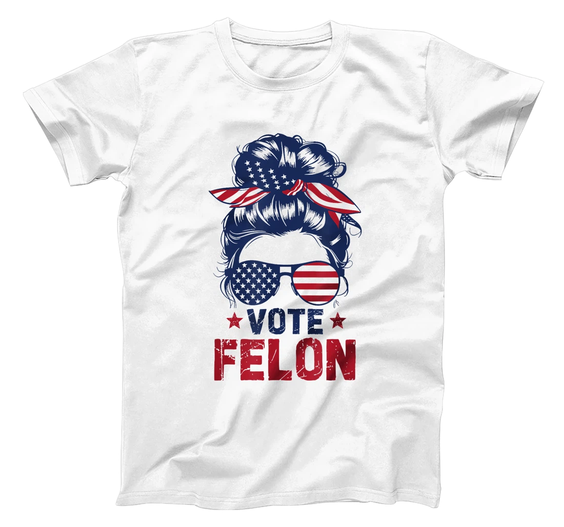 Vote Felon 2024 President Trump Girl T-Shirt