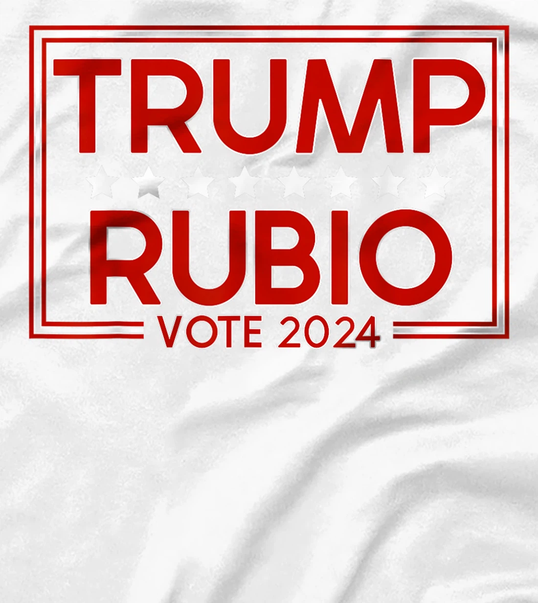 Trump Marco Rubio Presidential Campaign Voter T-Shirt