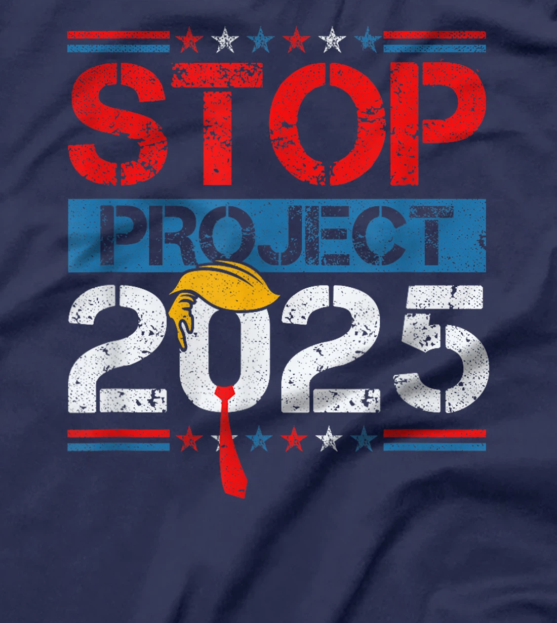 Stop Project 2025 Trump's Project Anti Trump T-Shirt