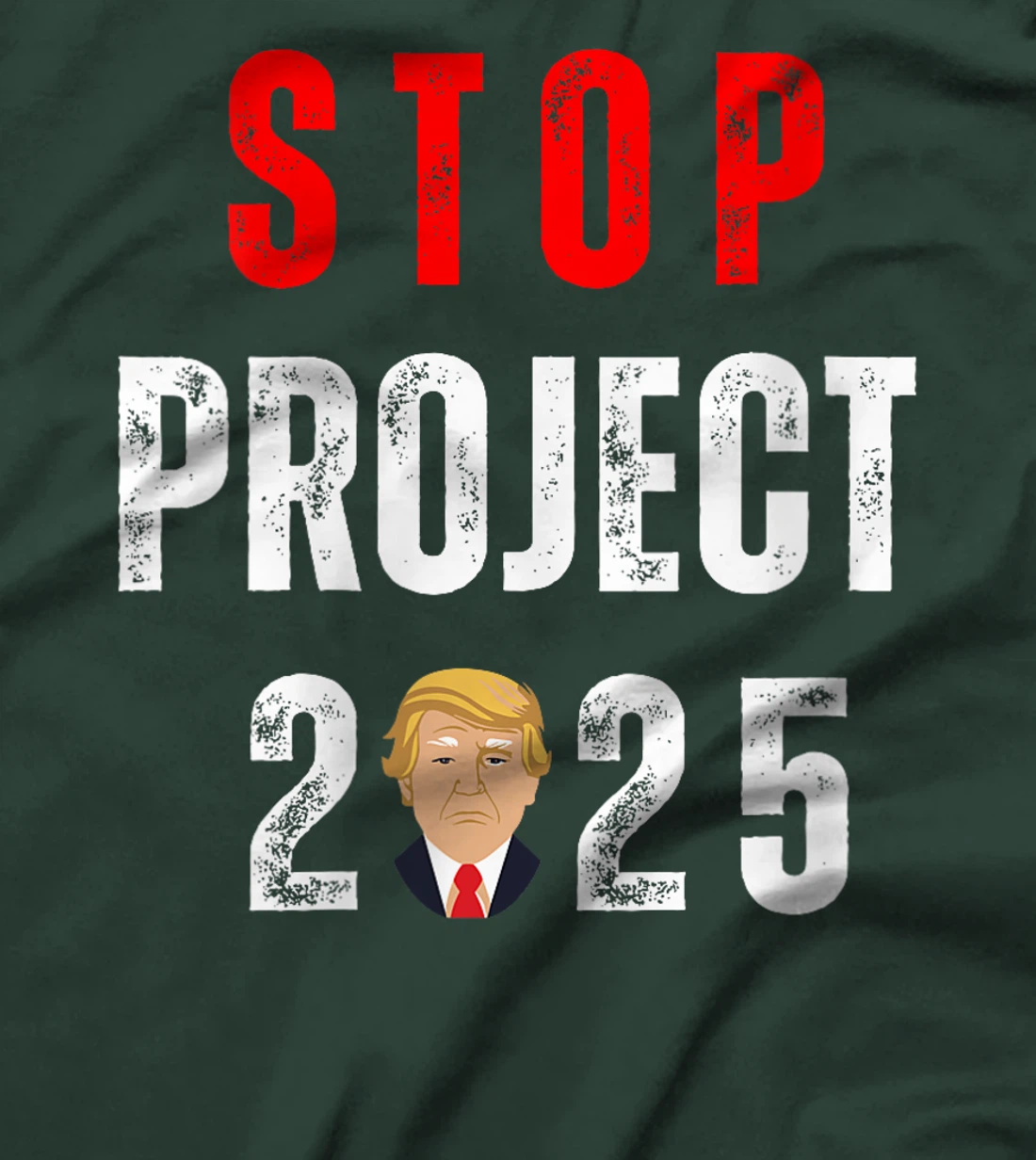 Womens Stop Project 2025 Trump's Project Anti Trump T-Shirt