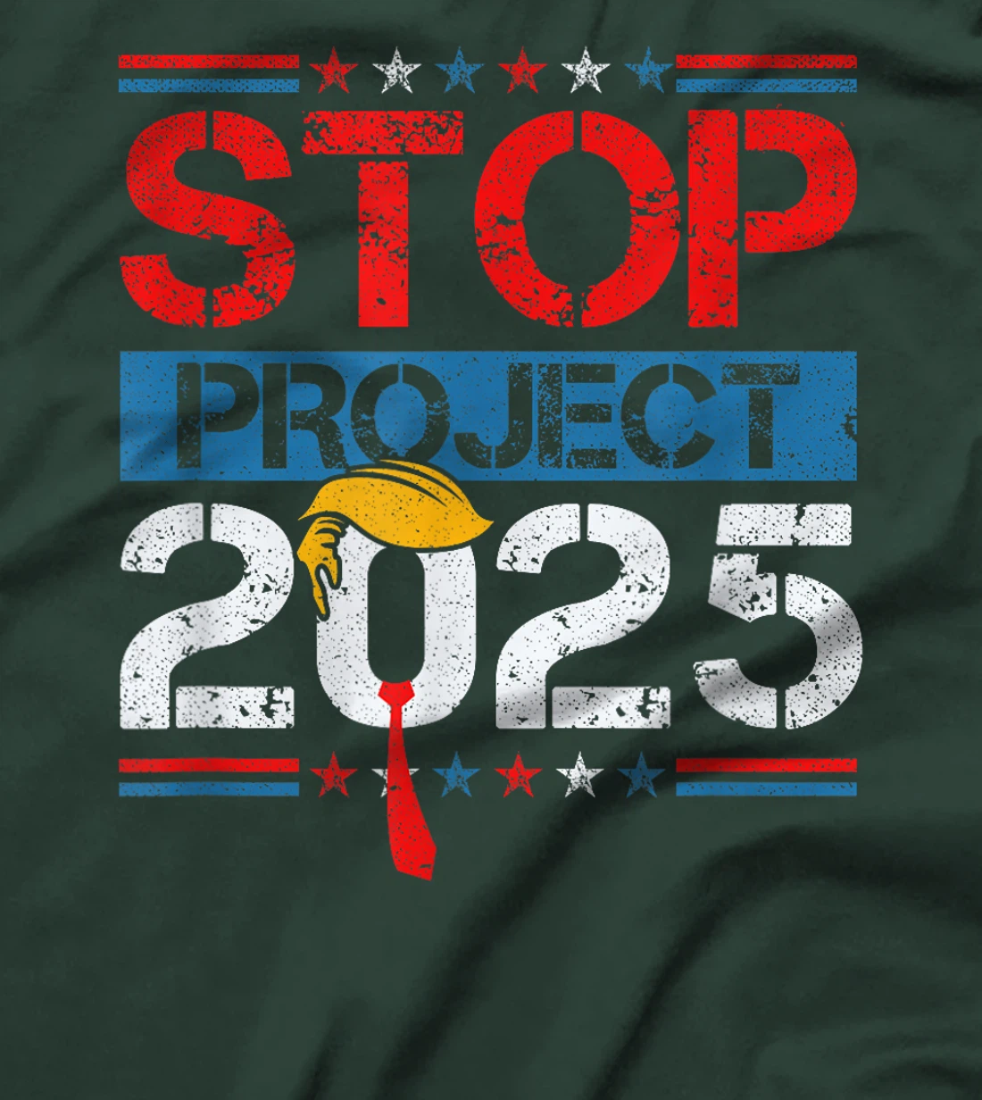 Stop Project 2025 Trump's Project Anti Trump T-Shirt
