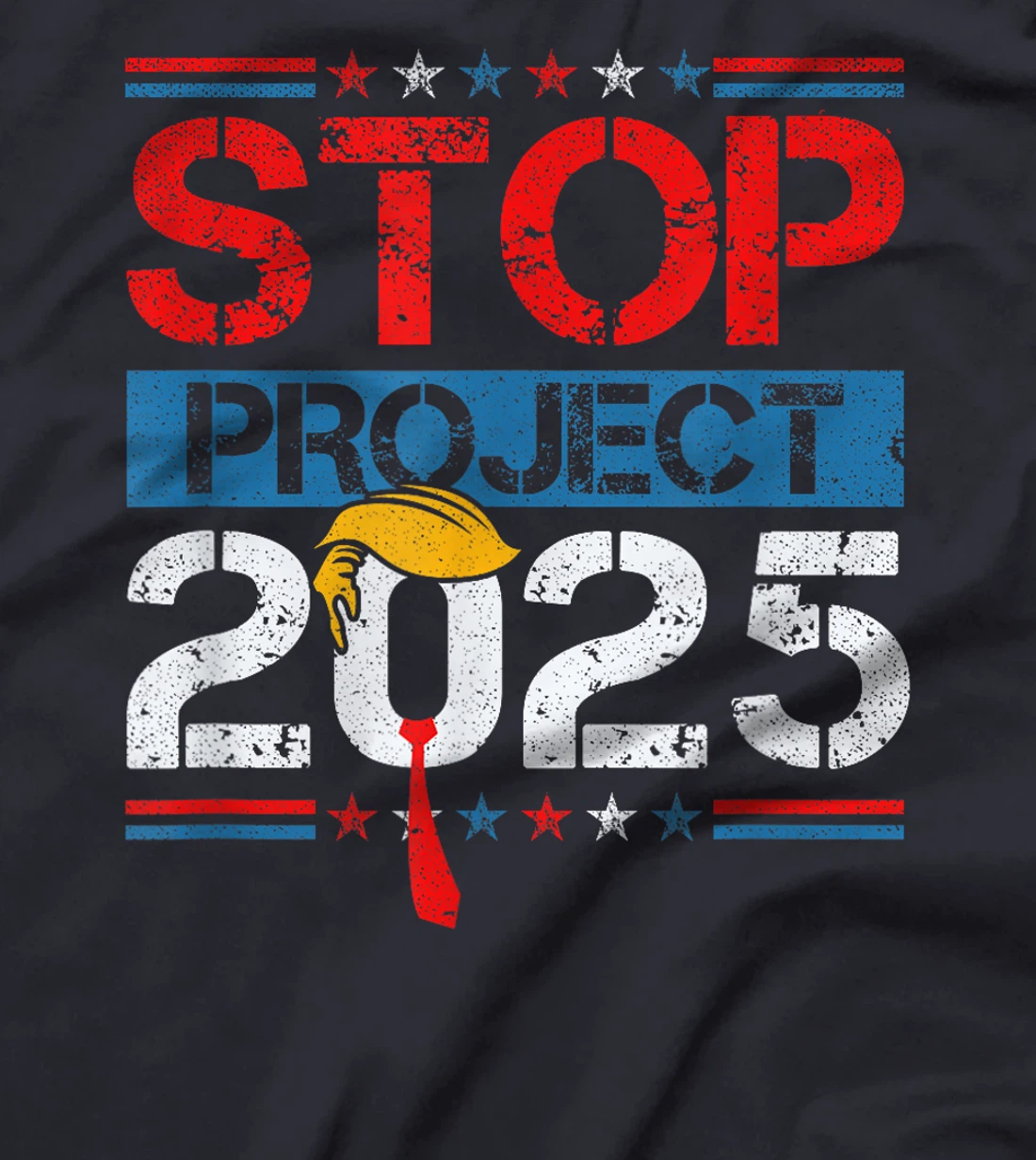Stop Project 2025 Trump's Project Anti Trump T-Shirt