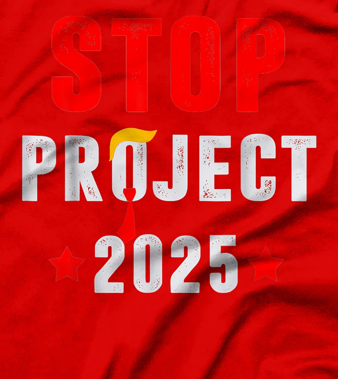 Stop Project 2025 Trump's Project Anti Trump T-Shirt