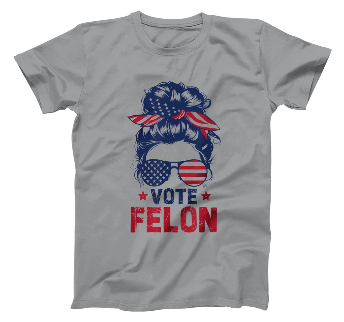 Vote Felon 2024 President Trump Girl T-Shirt