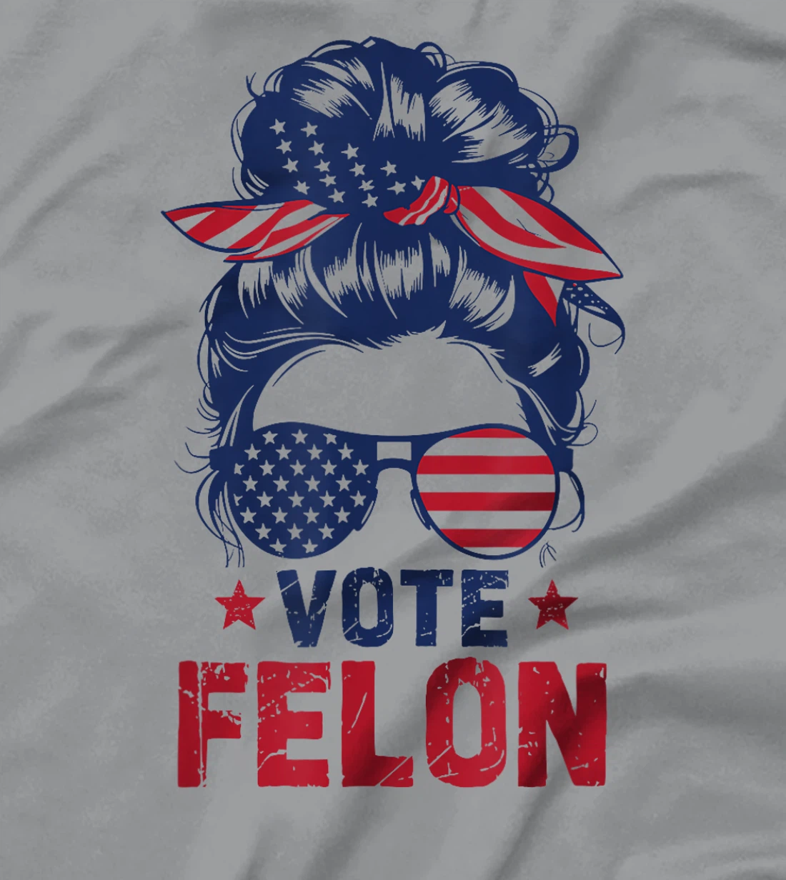 Vote Felon 2024 President Trump Girl T-Shirt
