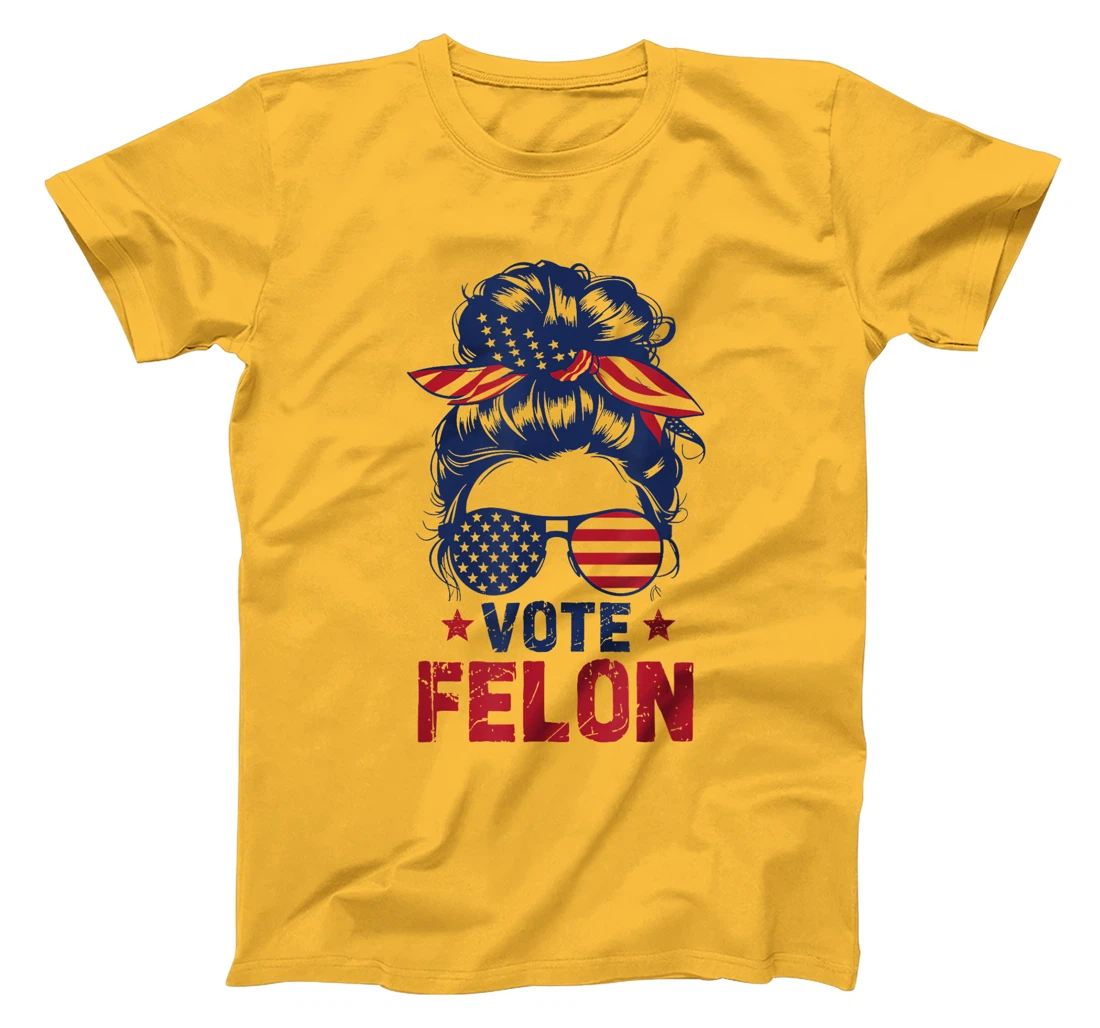 Vote Felon 2024 President Trump Girl T-Shirt