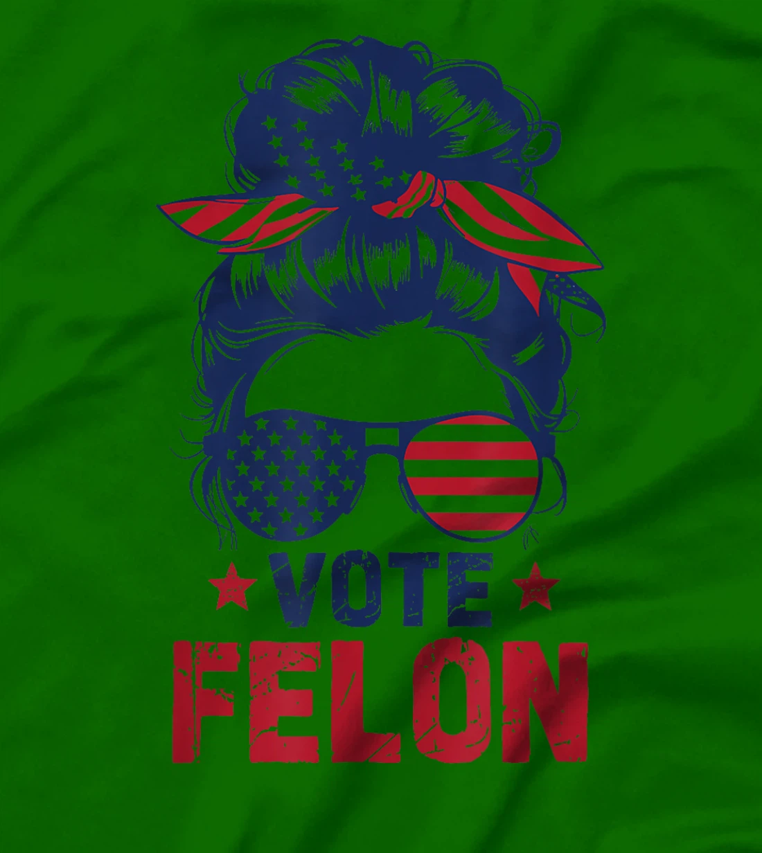 Vote Felon 2024 President Trump Girl T-Shirt