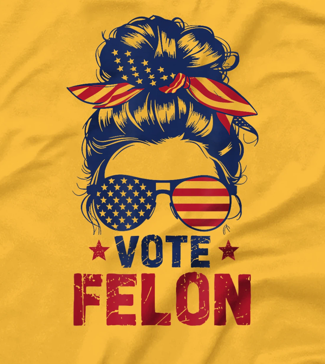 Vote Felon 2024 President Trump Girl T-Shirt