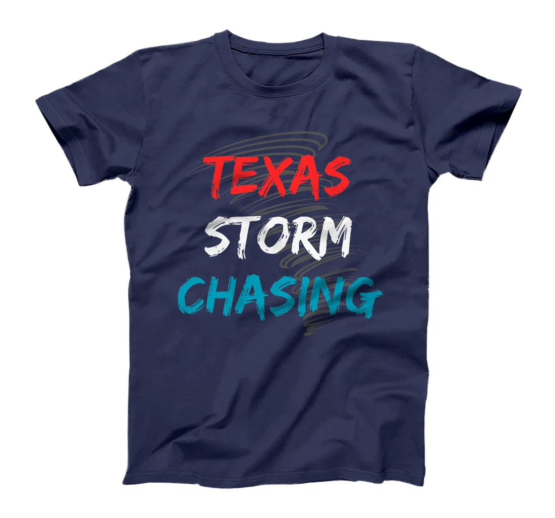 Weather Texas Storm Chasing Red White Blue Clouds Tornados Premium T-Shirt