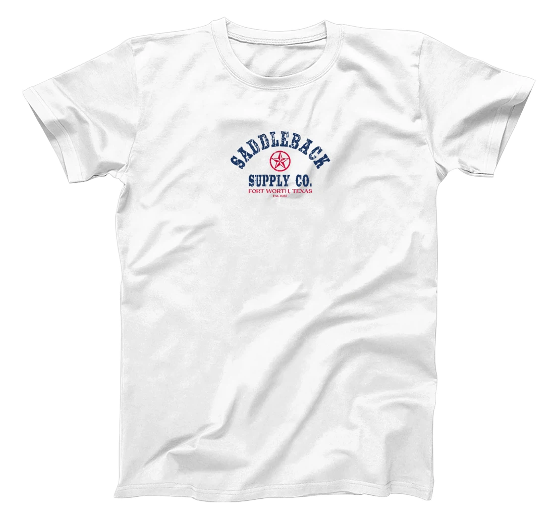 Saddleback Texas Lone Star - Red White and Blue Logo T-Shirt