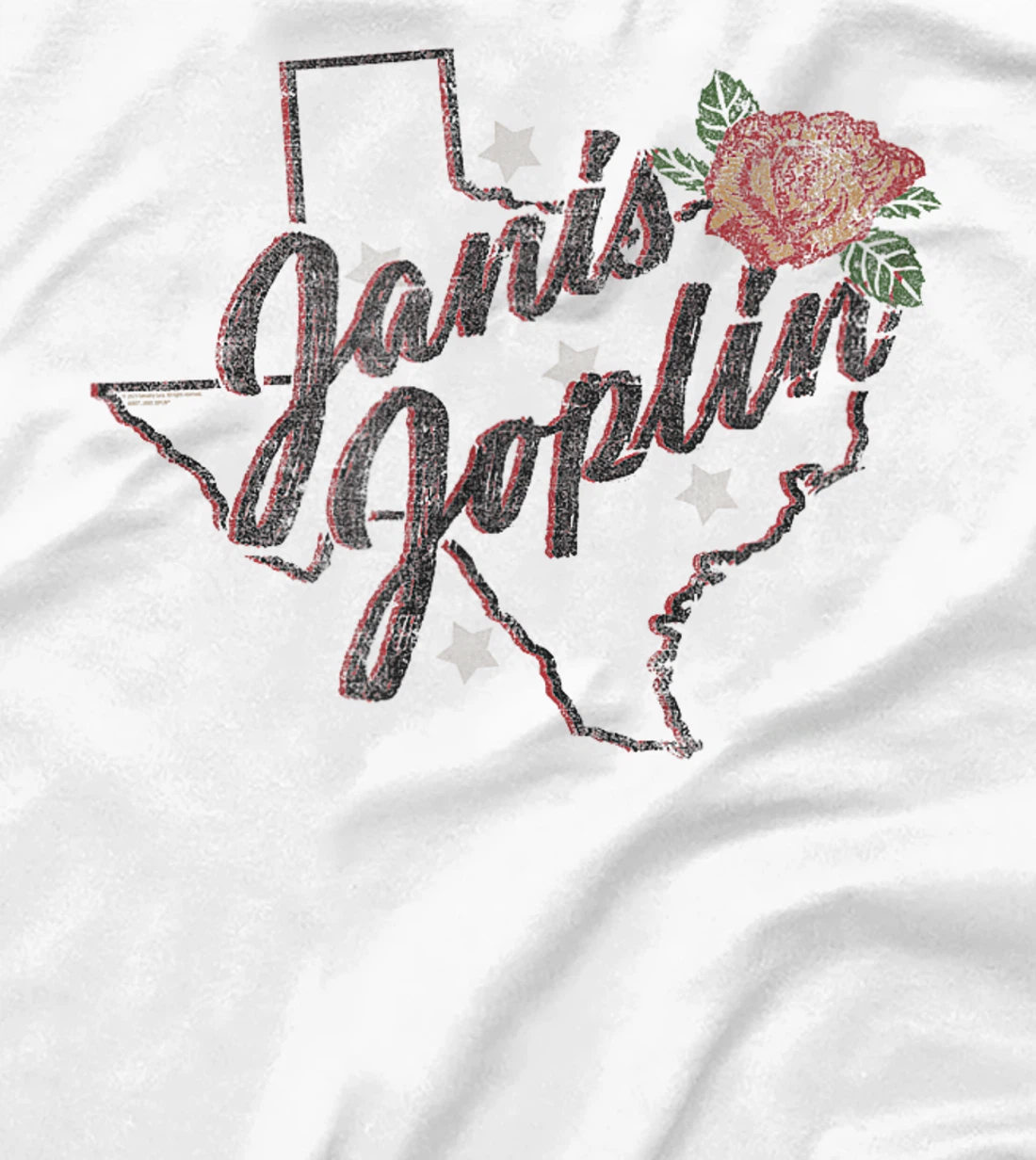 Janis Joplin Texas Rose T-Shirt