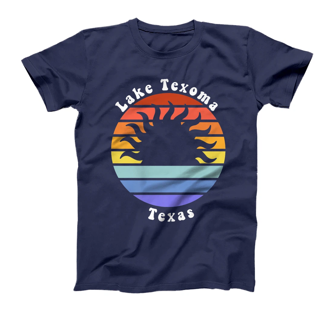Lake Texoma Texas TX Sunrise and Sunset Souvenir Vacation Premium T-Shirt