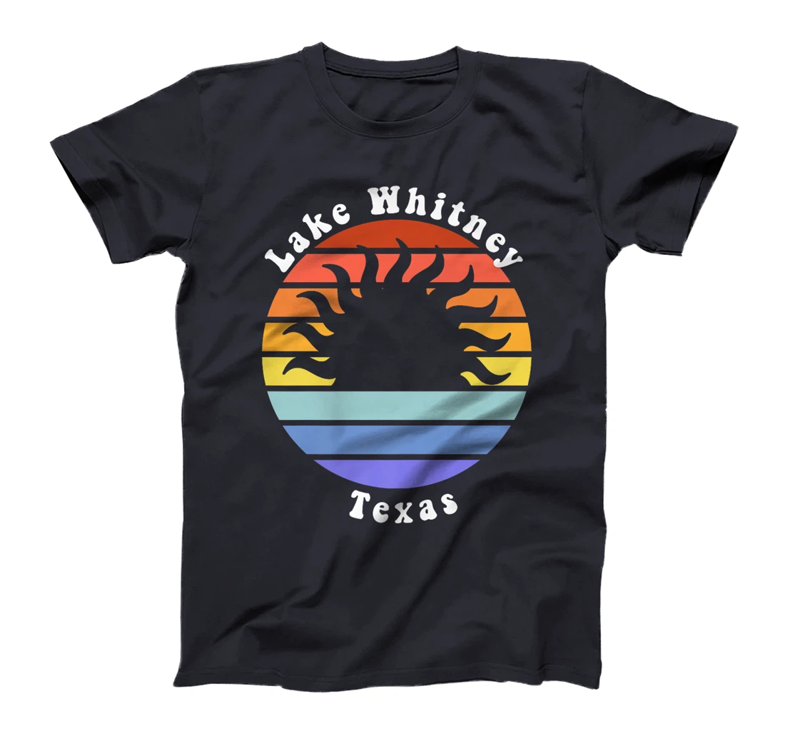 Lake Whitney Texas TX Sunrise and Sunset Souvenir Vacation Premium T-Shirt