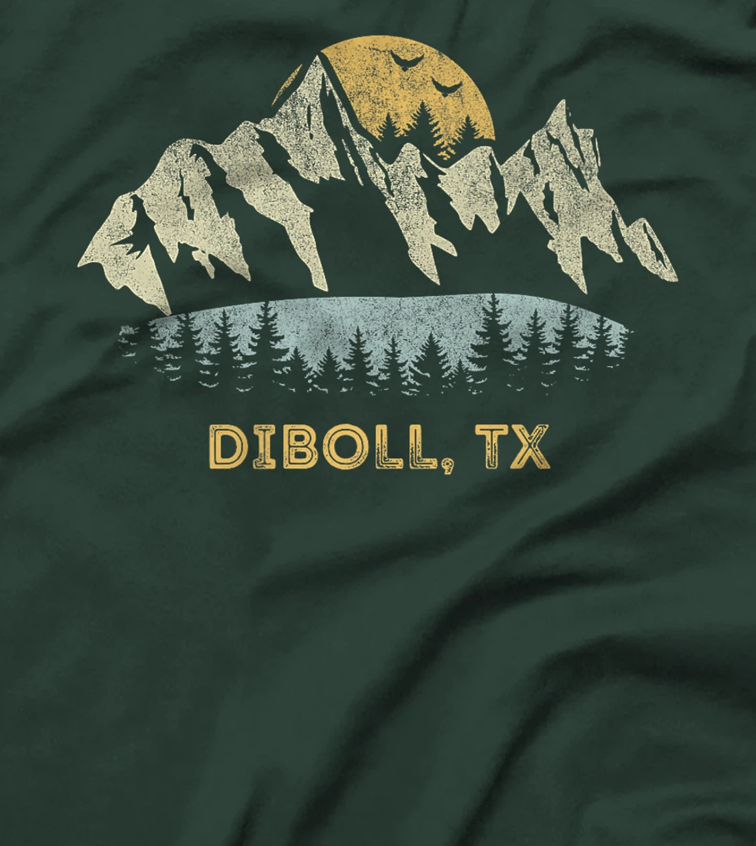 Diboll Texas Mountain Sunset Sunrise TX Premium T-Shirt