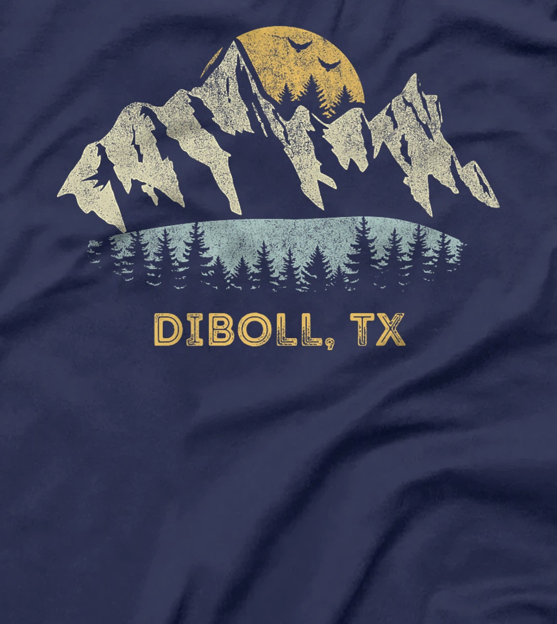 Diboll Texas Mountain Sunset Sunrise TX Premium T-Shirt