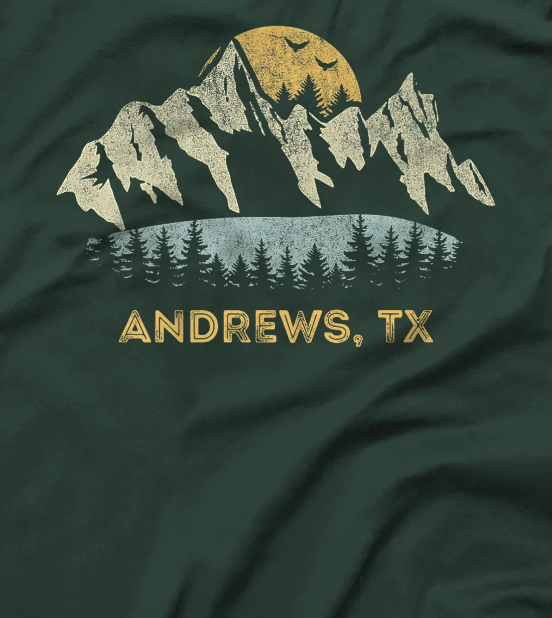 Andrews Texas Mountain Sunset Sunrise TX Premium T-Shirt