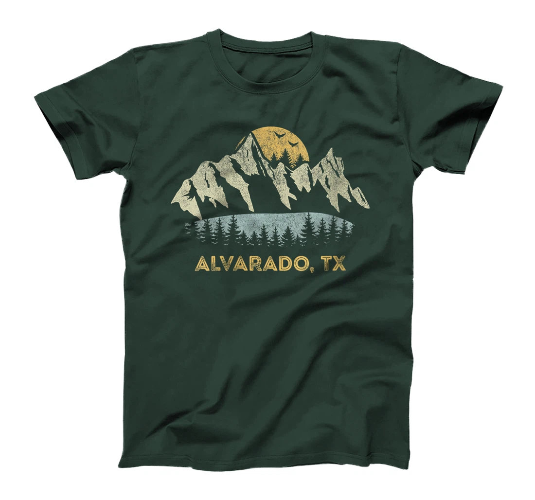 Womens Alvarado Texas Mountain Sunset Sunrise TX T-Shirt