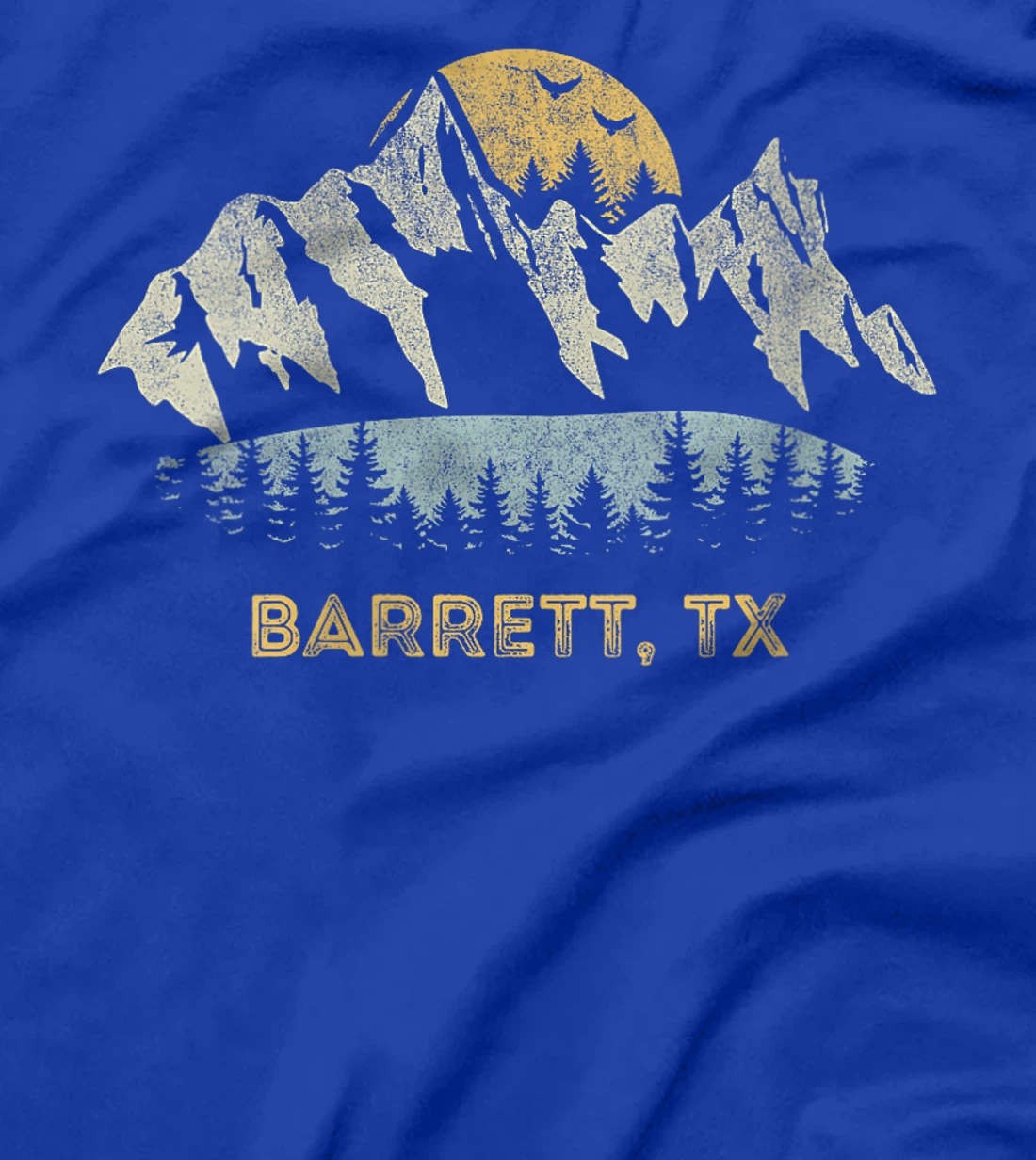 Womens Barrett Texas Mountain Sunset Sunrise TX T-Shirt