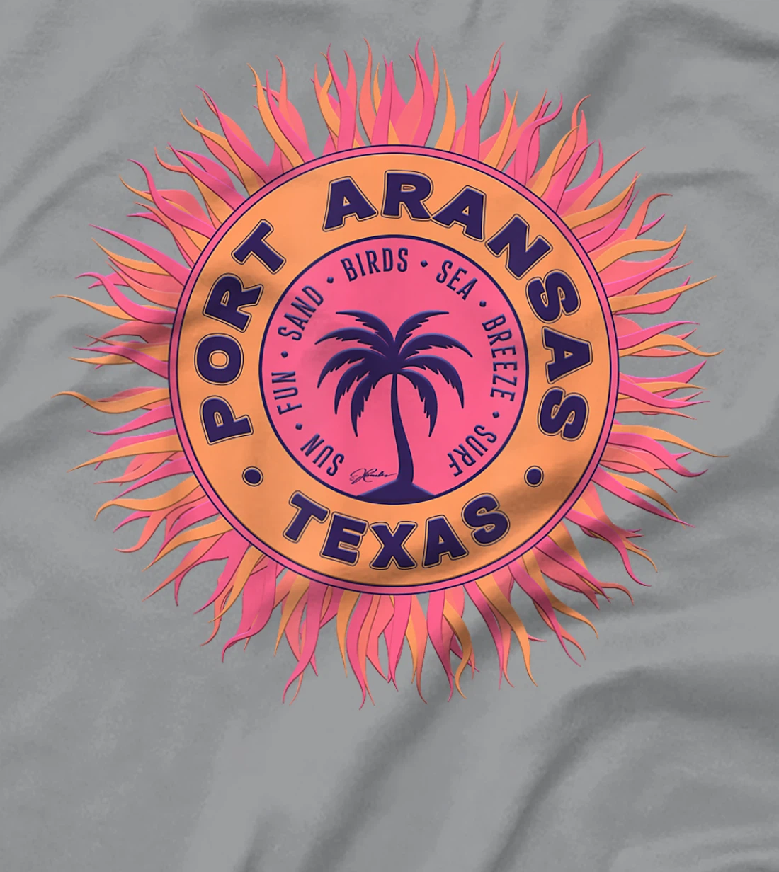 Womens JCombs: Port Aransas, Texas T-Shirt