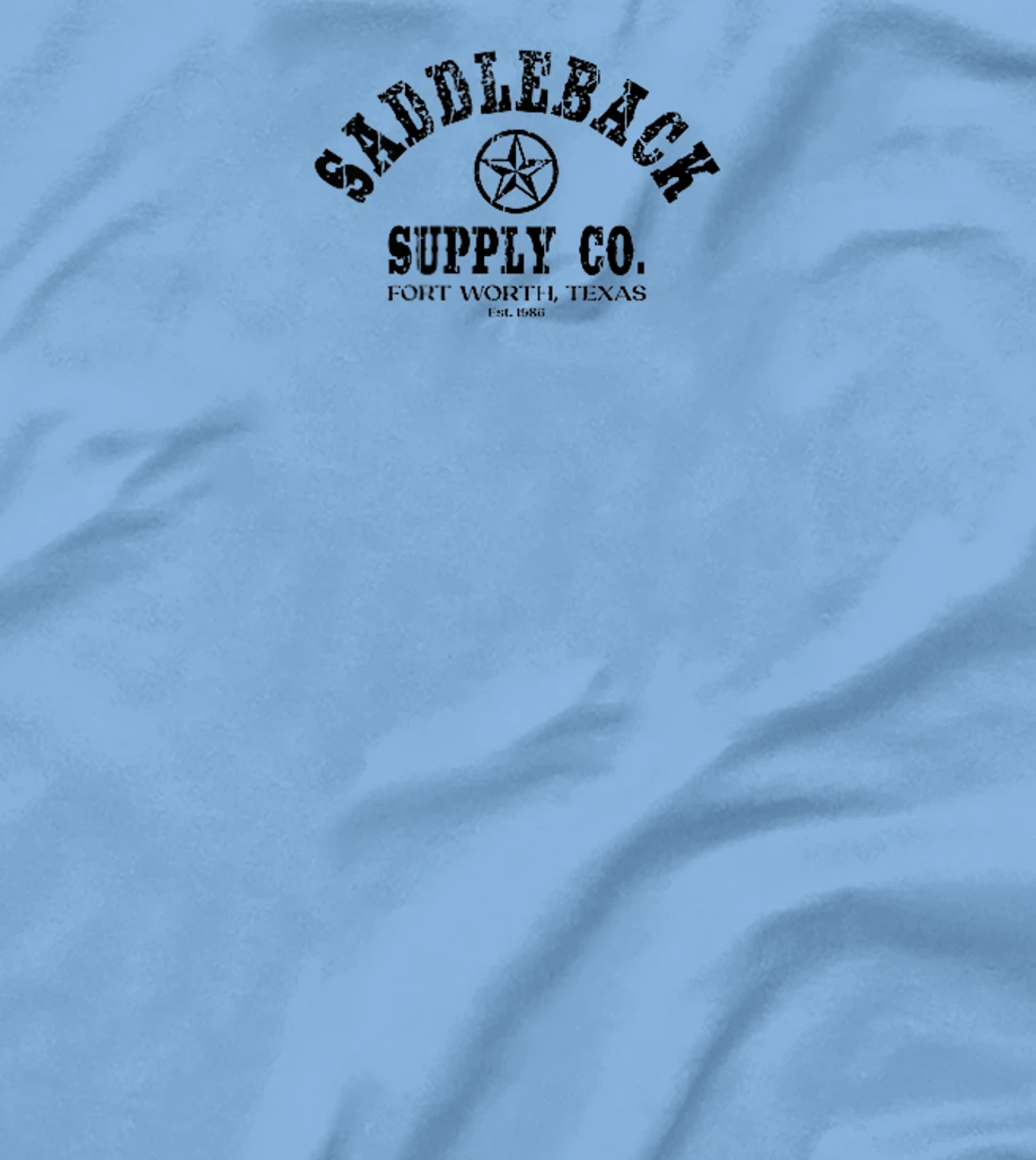 Saddleback Texas Lone Star Western Lightweight Ranch T-Shirt