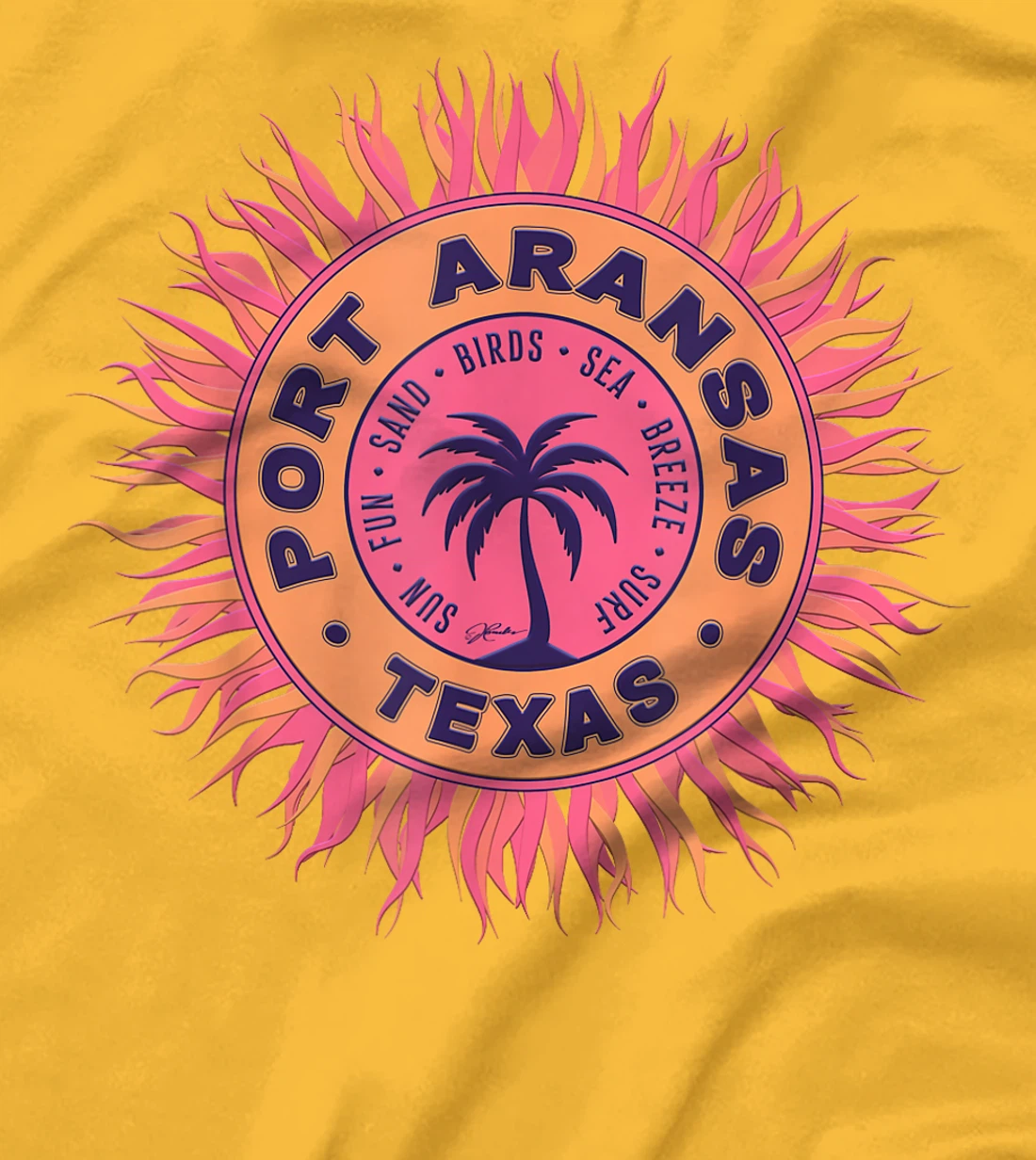 Womens JCombs: Port Aransas, Texas T-Shirt