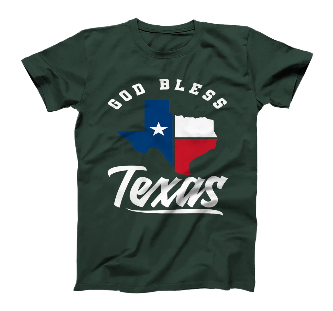 God Bless Texas Christian Texan Texas Premium T-Shirt