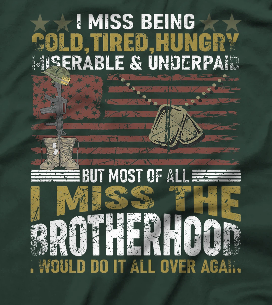 Funny Retired Army Veteran Soldier Premium T-Shirt