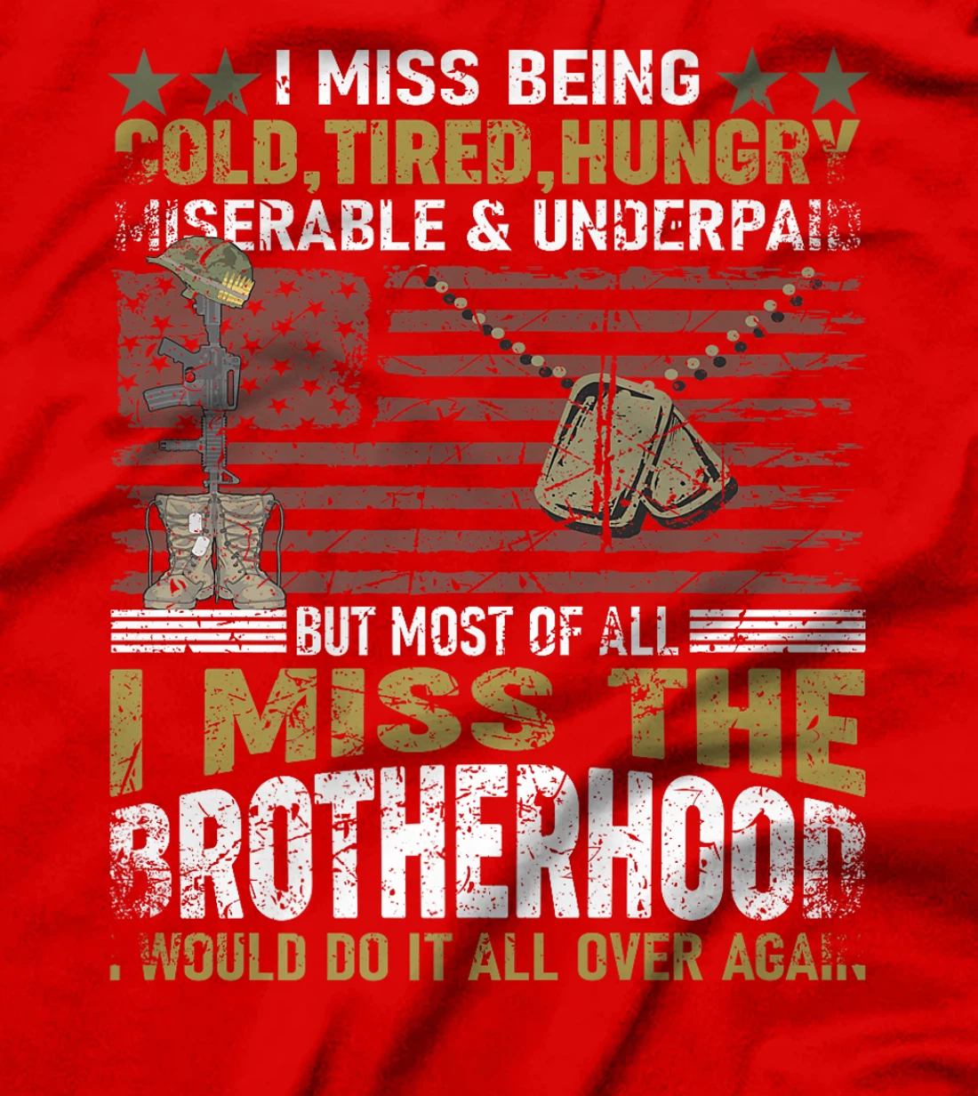 Funny Retired Army Veteran Soldier Premium T-Shirt