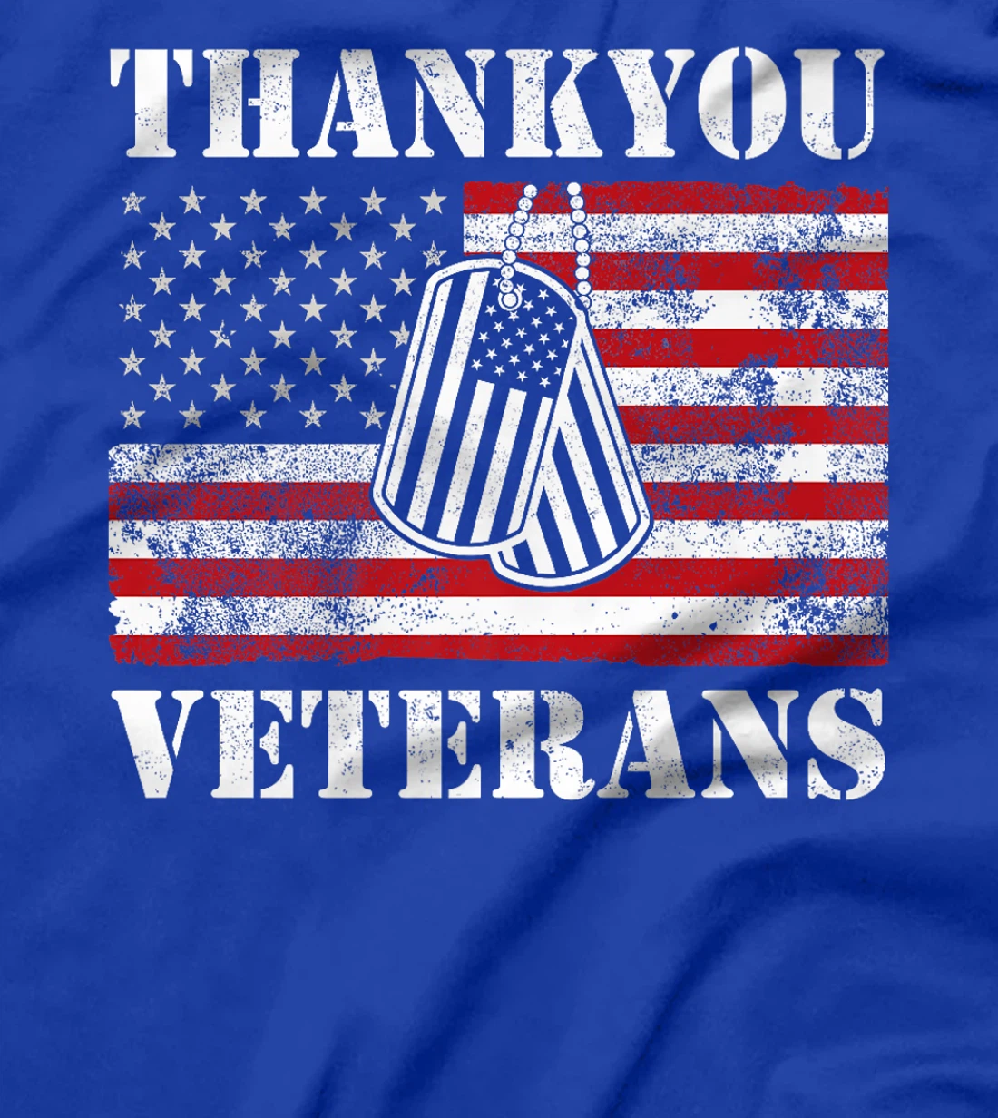 Veterans Day Thank You Veterans American Flag Patriotic Premium T-Shirt