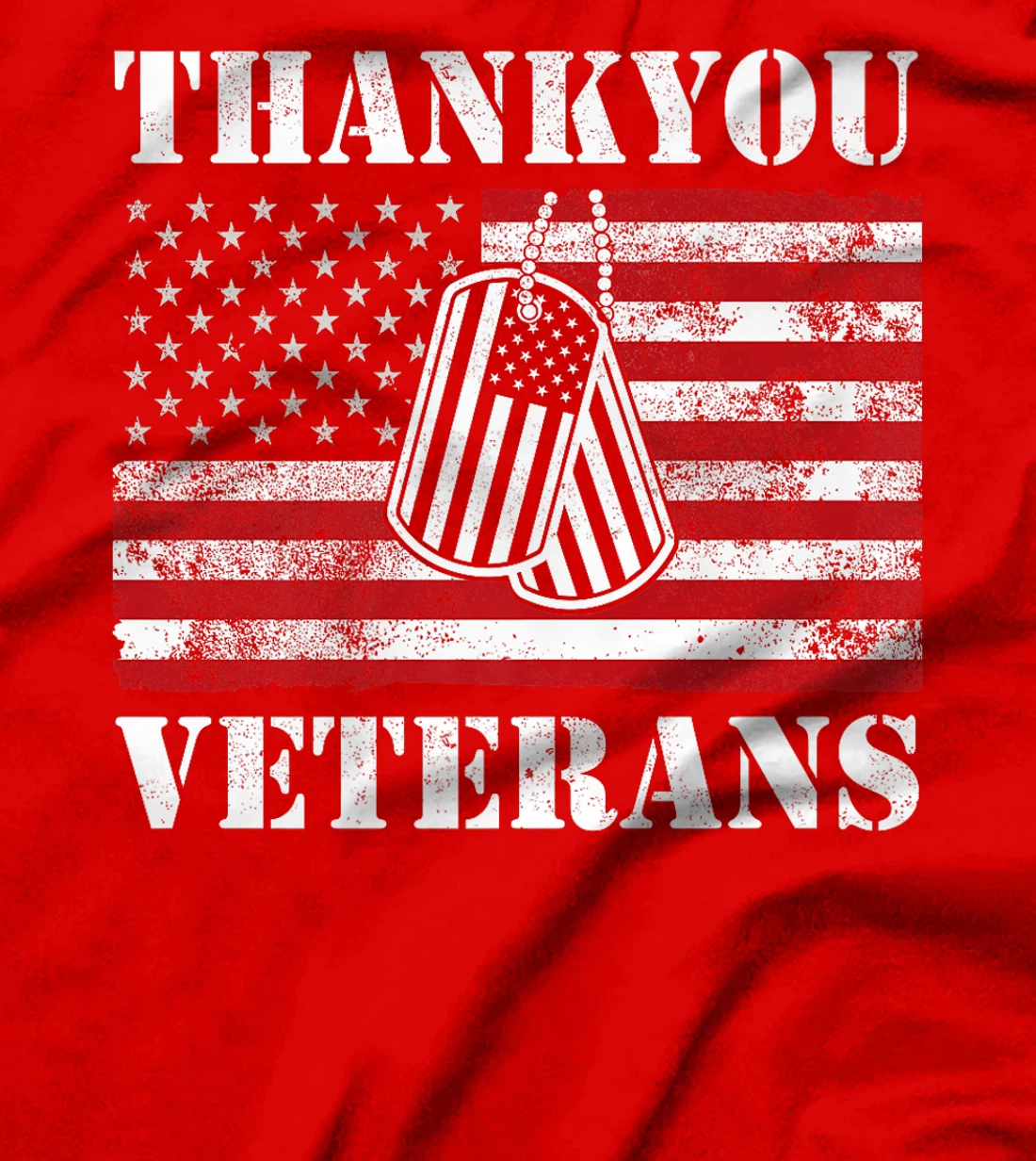 Veterans Day Thank You Veterans American Flag Patriotic Premium T-Shirt