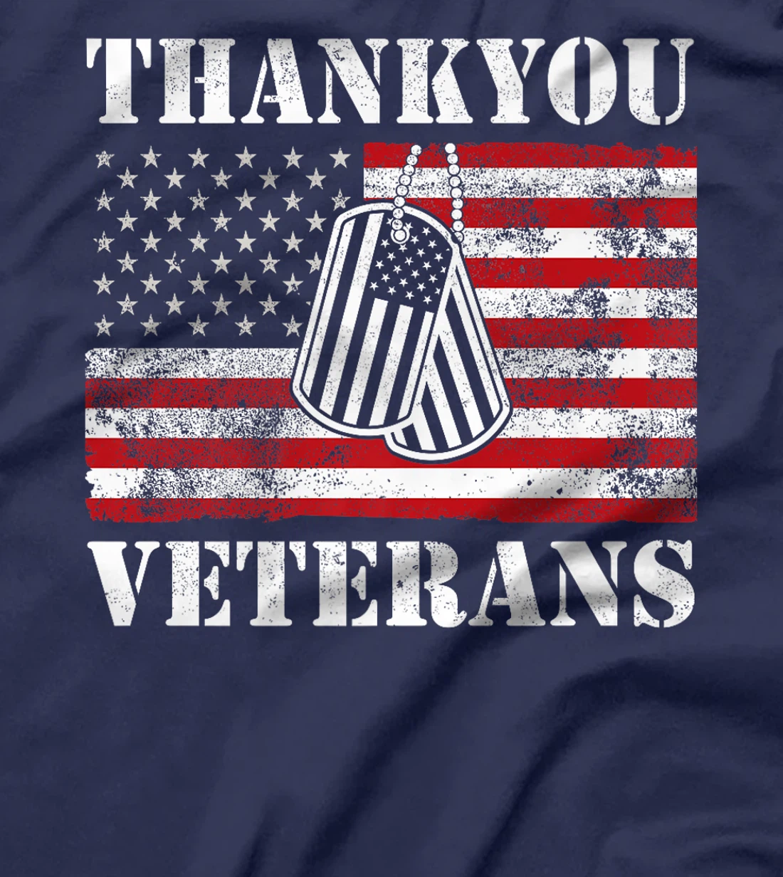 Veterans Day Thank You Veterans American Flag Patriotic Premium T-Shirt