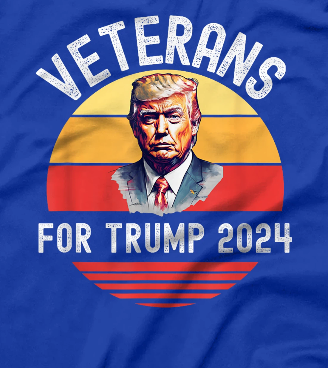 Womens Veterans For Trump 2024, Donald Trump For President 2024 T-Shirt